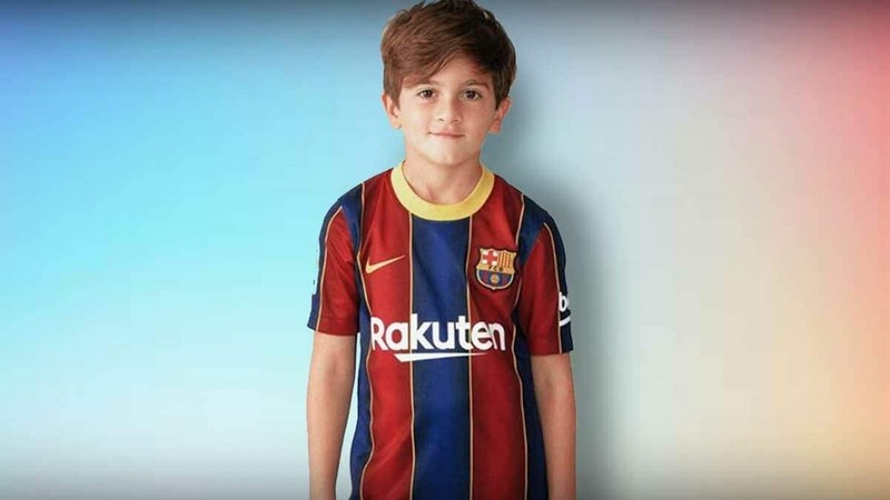 Thiago Messi là con trai cả của ngôi sao bóng đá người Argentina