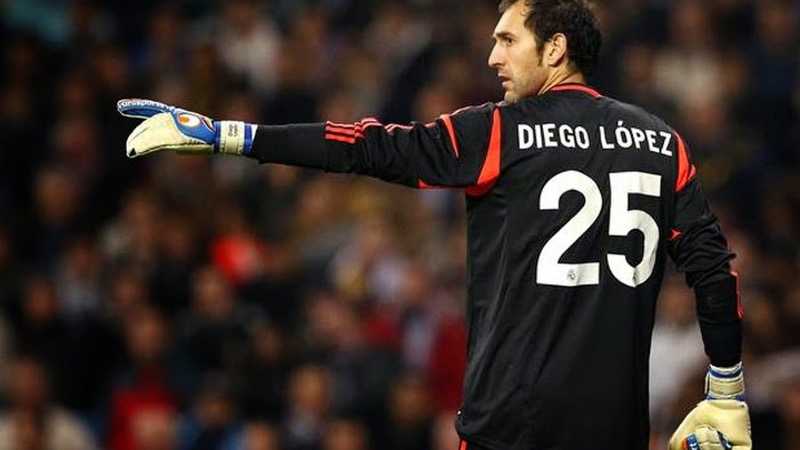 Thủ môn Diego López - Người từng khiến Casillas rời Real Madrid