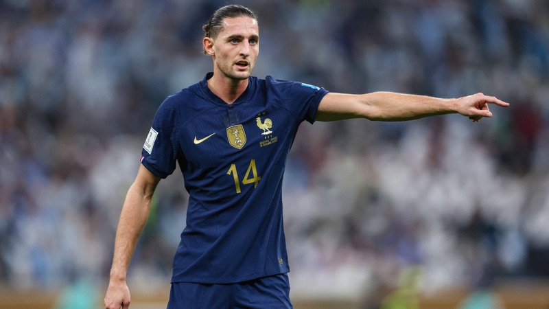 Có thể tài năng của cầu thủ Adrien Rabiot luôn bị coi thường